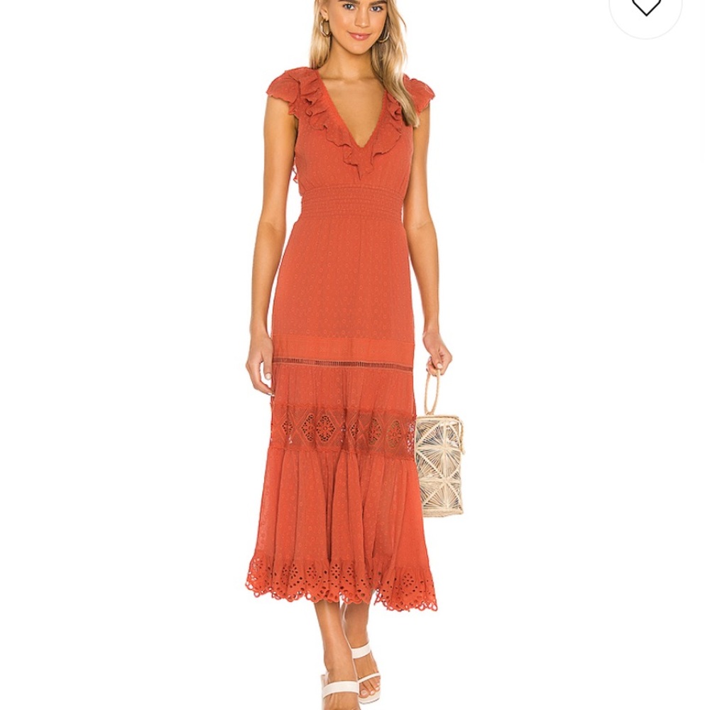 Spell and the Gypsy Daisy Chain Frill Maxi Dress